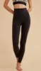 LENA High Waist Yoga Pants - Black sold by Visual Mood