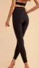 LENA High Waist Yoga Pants - Black sold by Visual Mood