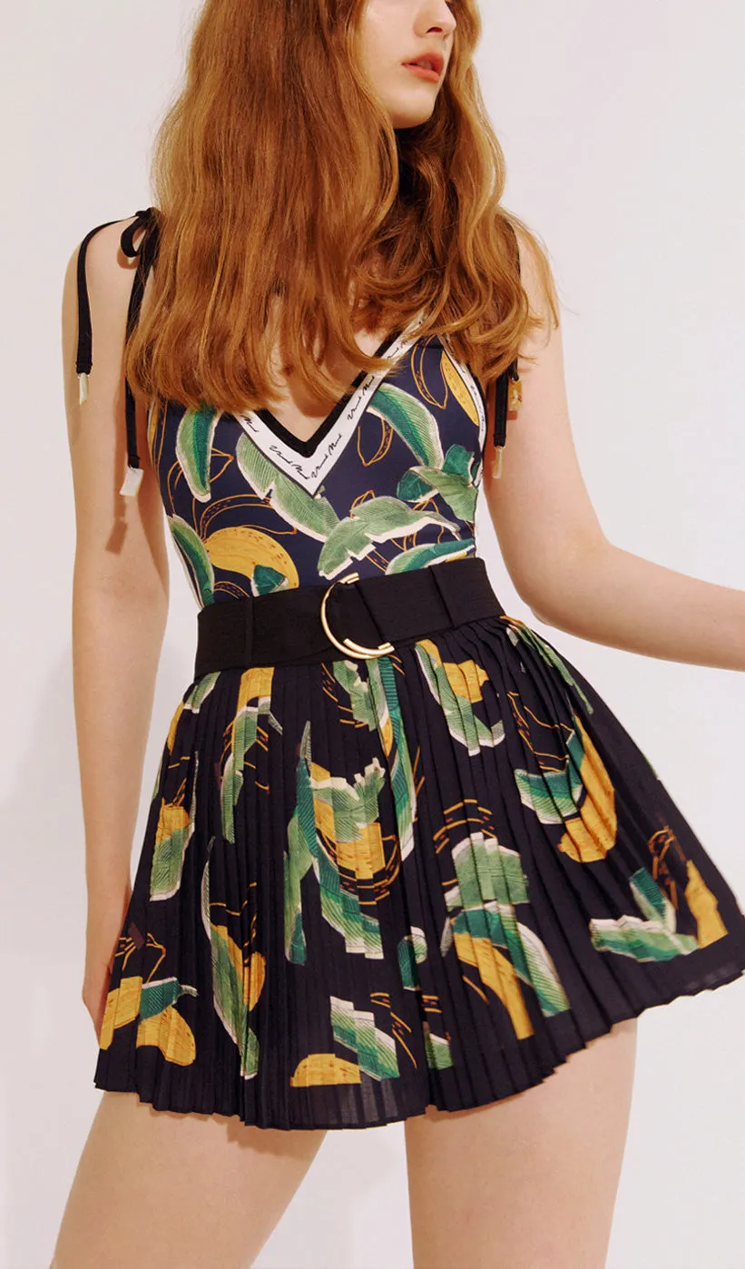 EMMA Pleated Skort sold by Visual Mood