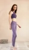 ANIKA V-cut Yoga Pants - Light Purple sold by Visual Mood