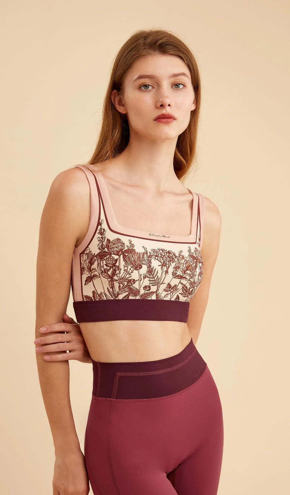 ROSANNA Square-neck Yoga Bra sold by Visual Mood product image thumbnail 4