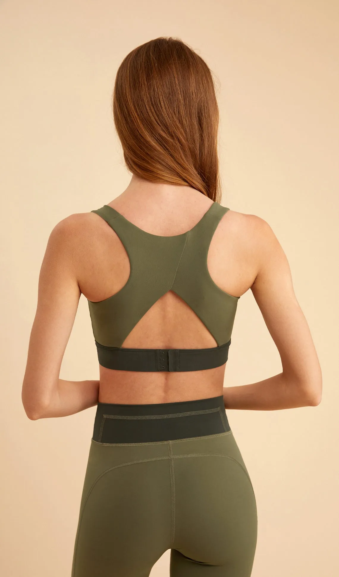 CHLOE Racerback Yoga Bra sold by Visual Mood product image thumbnail 2