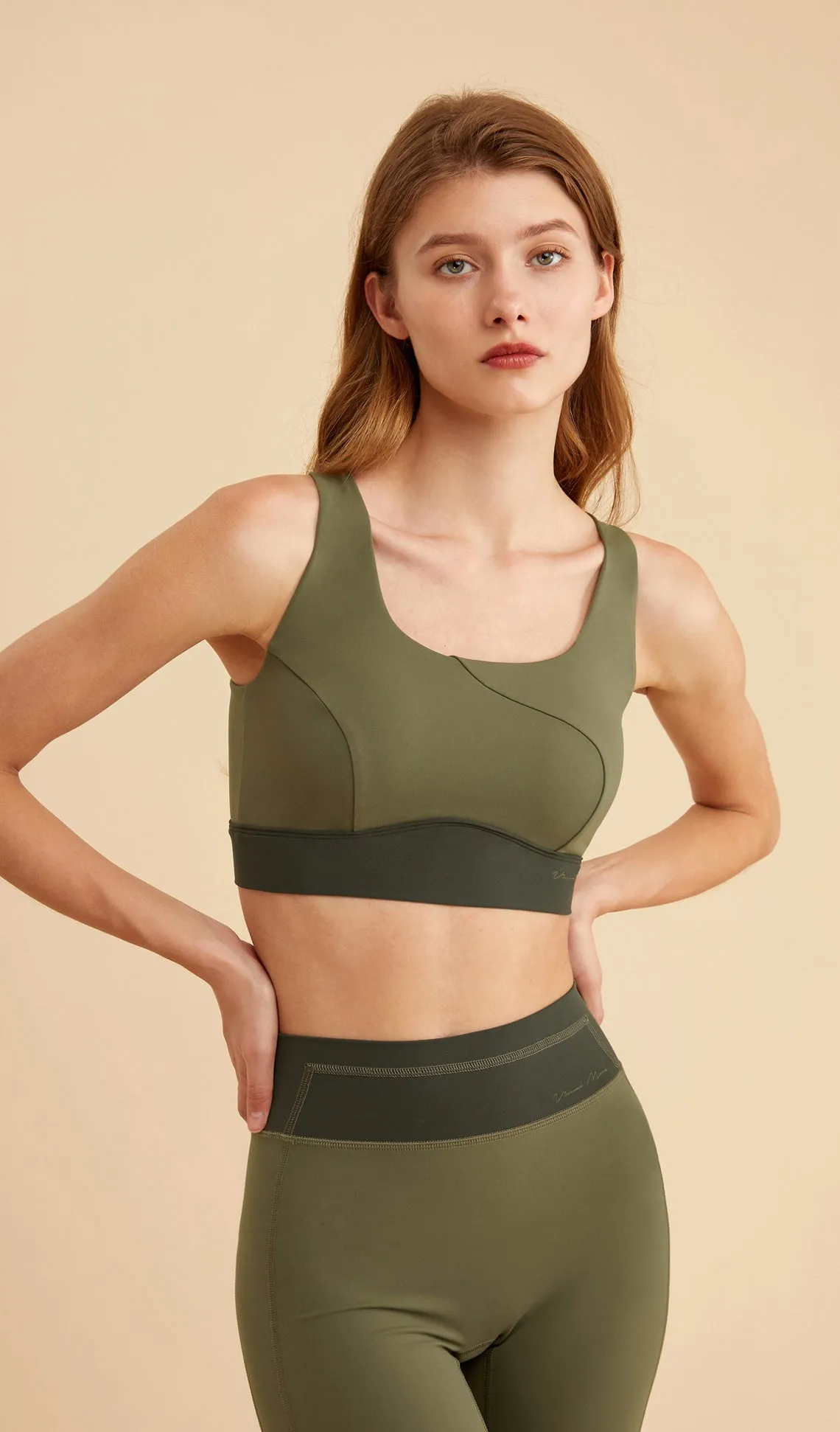 CHLOE Racerback Yoga Bra sold by Visual Mood product image thumbnail 3