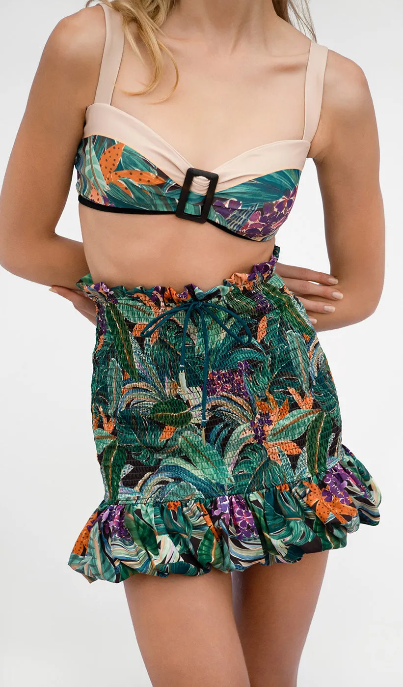 TAYLOR Shirred Mini Skirt sold by Visual Mood product image thumbnail 3