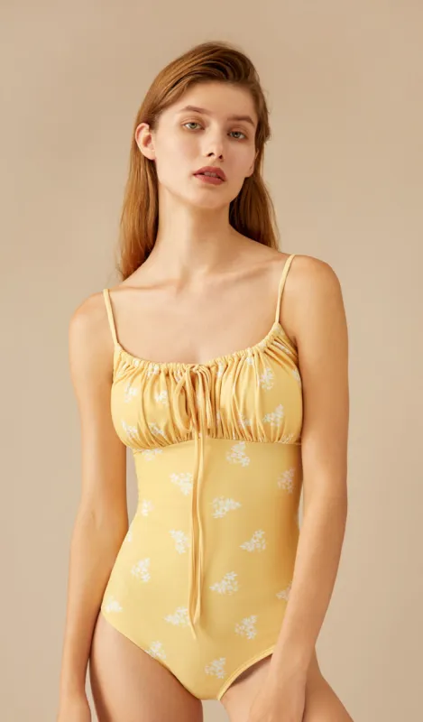 NORAH Open-back One Piece Swimsuit sold by Visual Mood