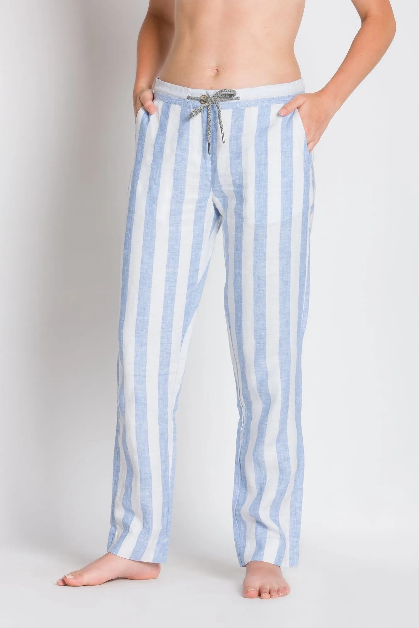 Alana | Women's Linen Woven Pants sold by Ably Apparel product image thumbnail 5