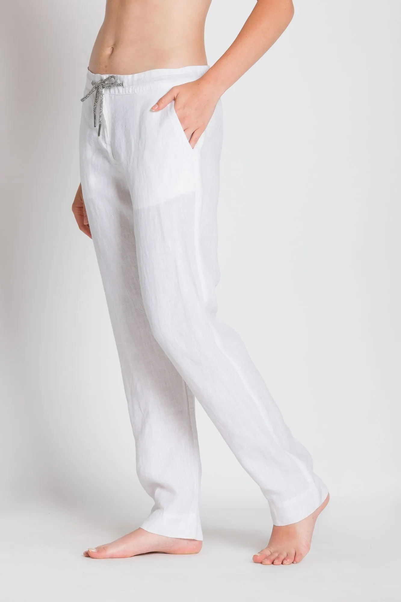 Alana | Women's Linen Woven Pants sold by Ably Apparel product image thumbnail 2