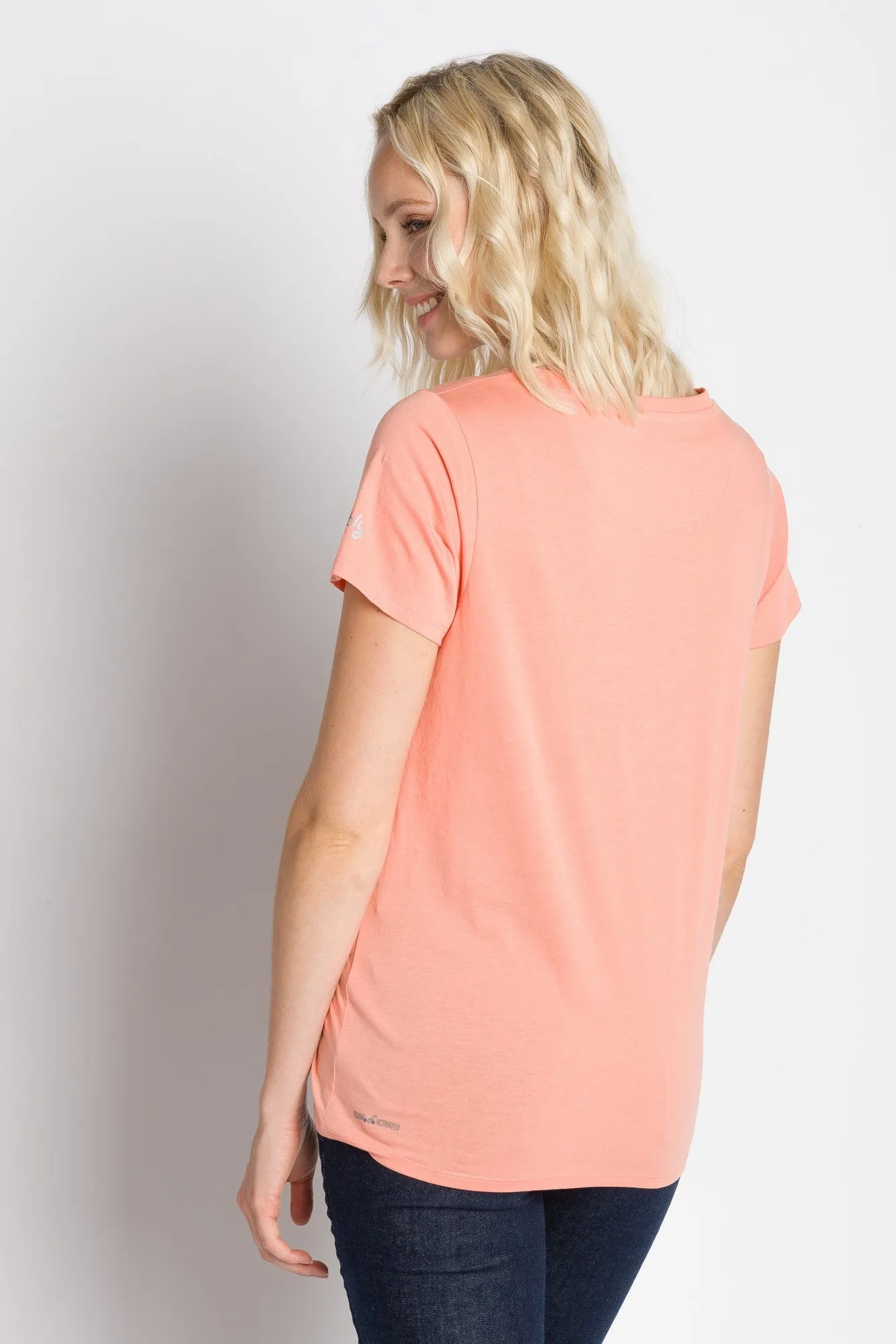 Daffodil | Women's Anti-Stain Pocket-less Tee sold by Ably Apparel product image thumbnail 3