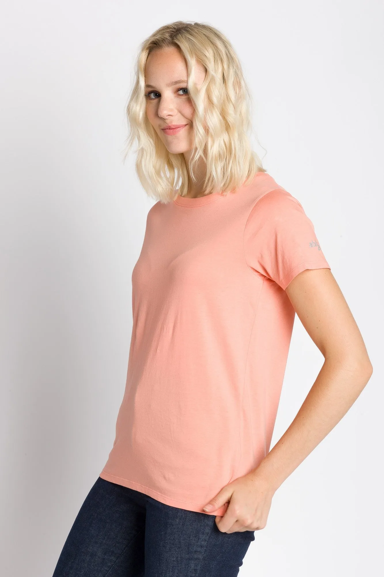 Daffodil | Women's Anti-Stain Pocket-less Tee sold by Ably Apparel product image thumbnail 2