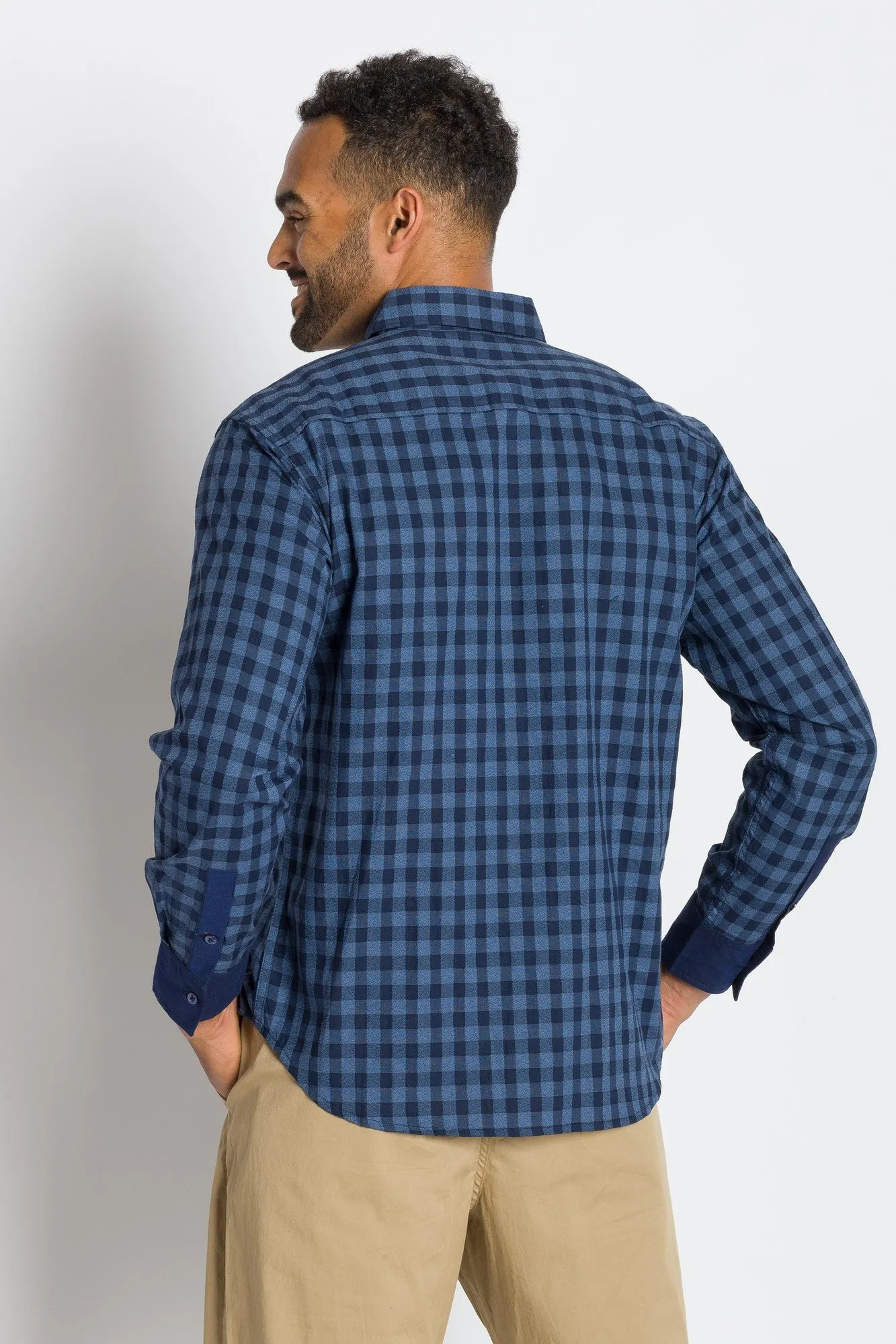 Thomas | Men's Cotton Long Sleeve Shirt sold by Ably Apparel product image thumbnail 3