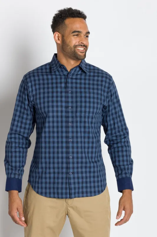 Thomas | Men's Cotton Long Sleeve Shirt made by Ably Apparel