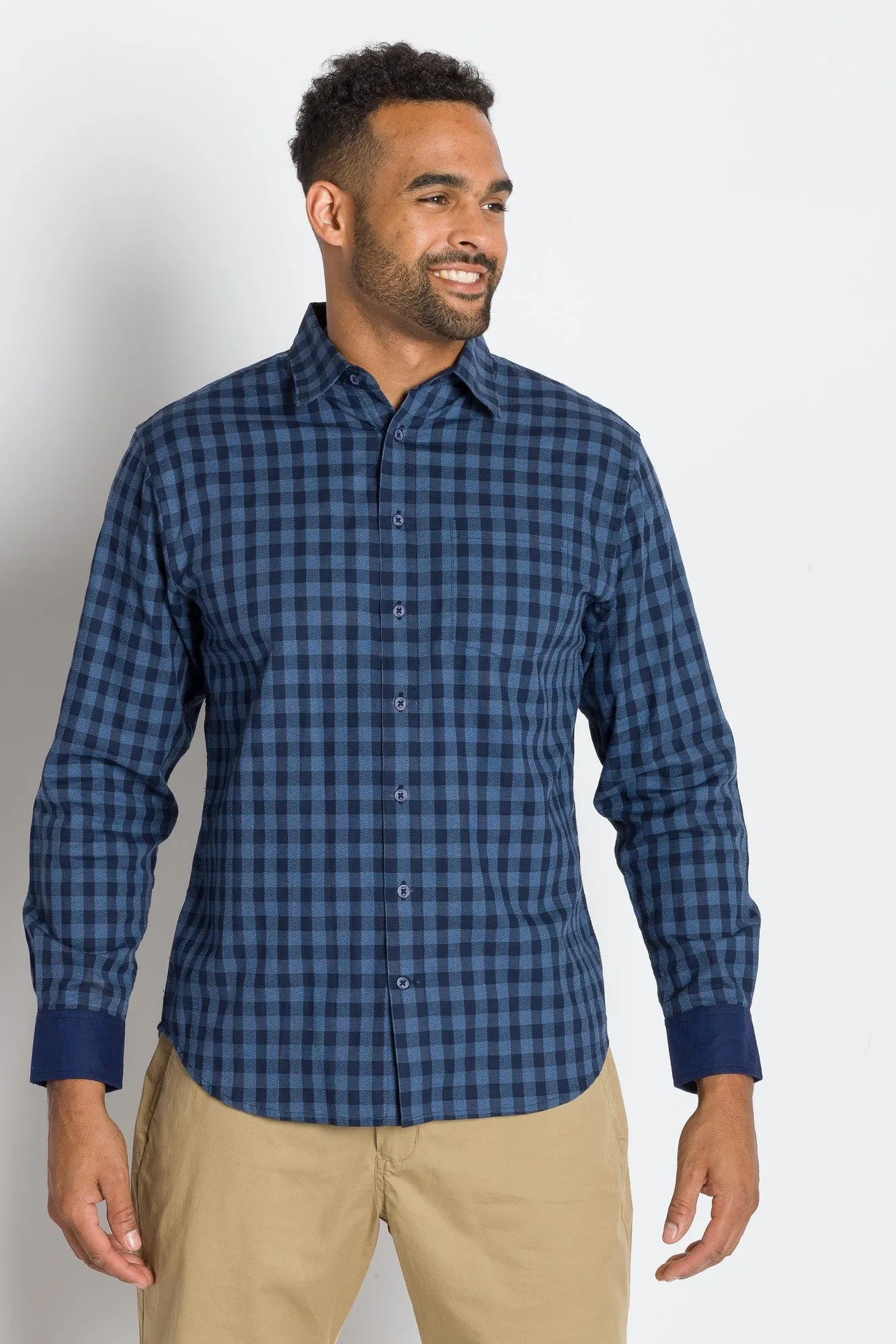 Thomas | Men's Cotton Long Sleeve Shirt sold by Ably Apparel