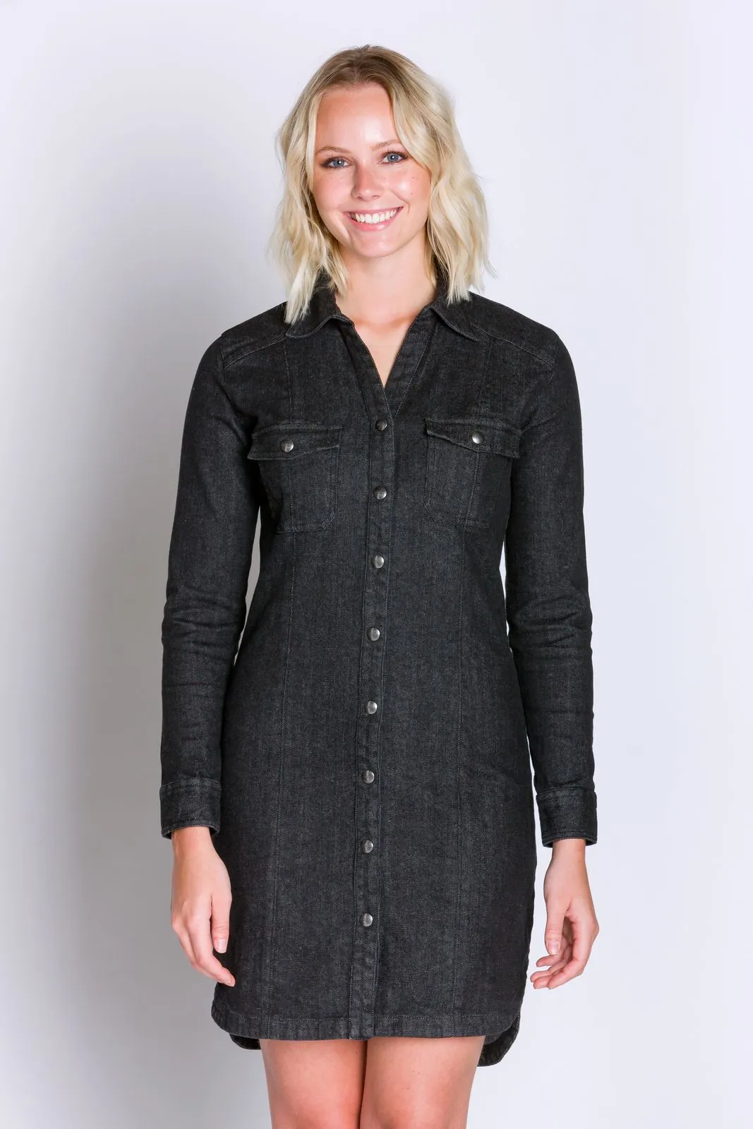 Lori | Women's Denim Dress sold by Ably Apparel product image thumbnail 3