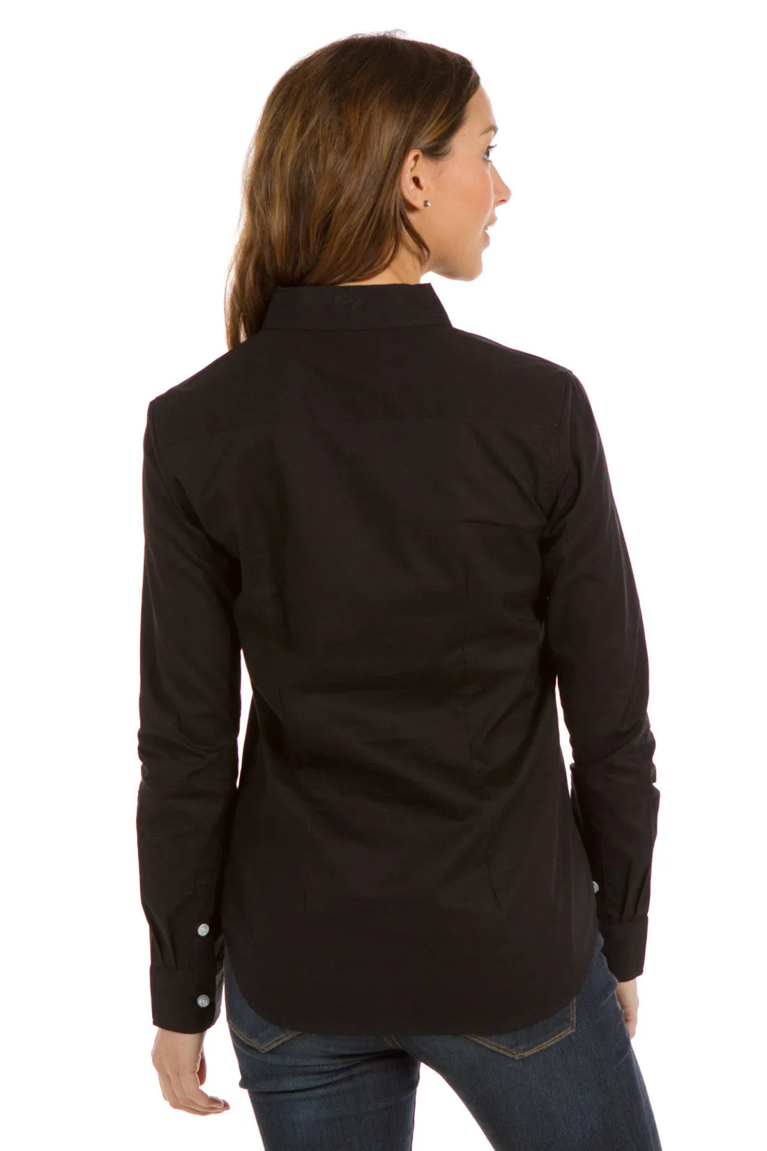 Iris | Women's Button Up Poplin Shirt sold by Ably Apparel product image thumbnail 5