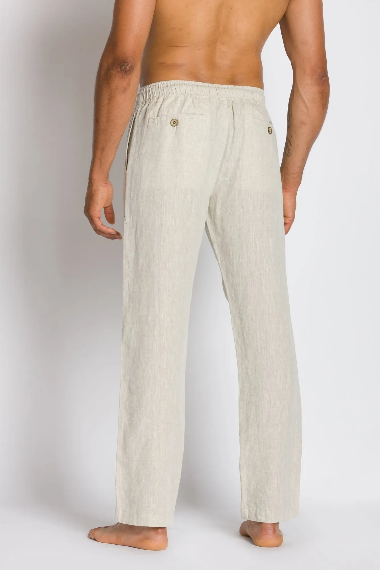 Carter | Men's Stainproof Linen Pants sold by Ably Apparel product image thumbnail 3