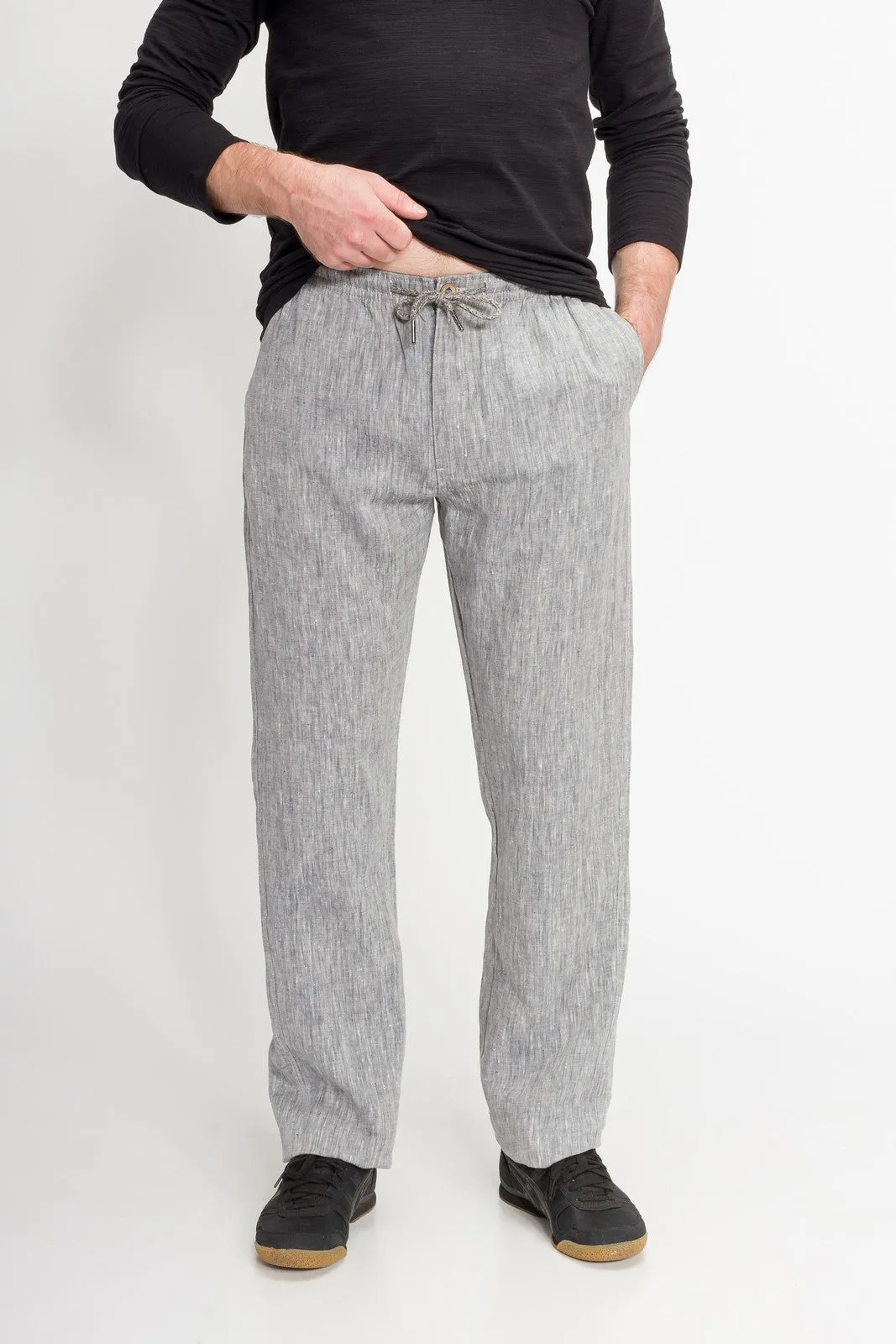 Carter | Men's Stainproof Linen Pants sold by Ably Apparel product image thumbnail 5