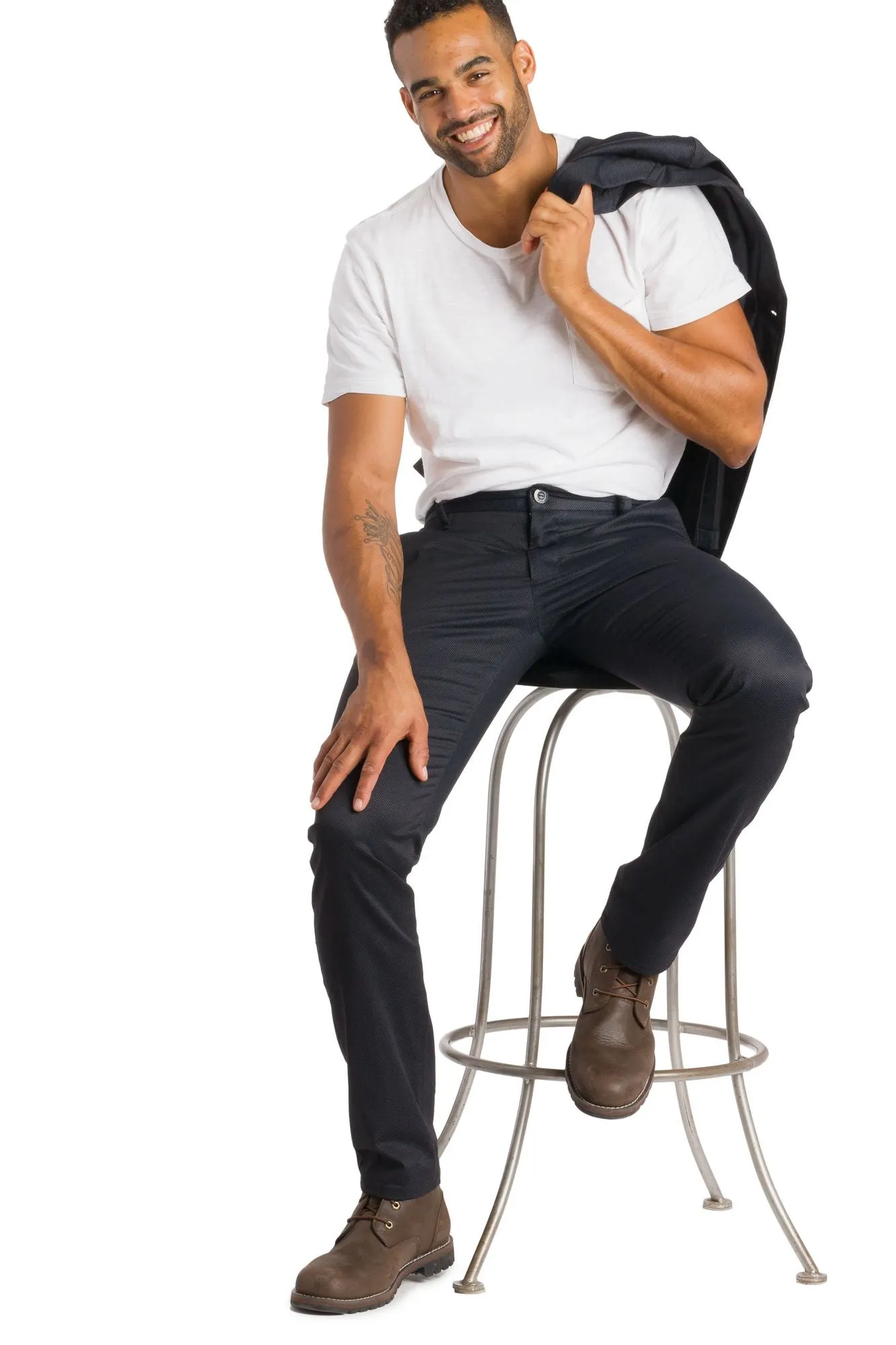 Denver | Men's Casual Twill Cotton Pant With Print sold by Ably Apparel product image thumbnail 3