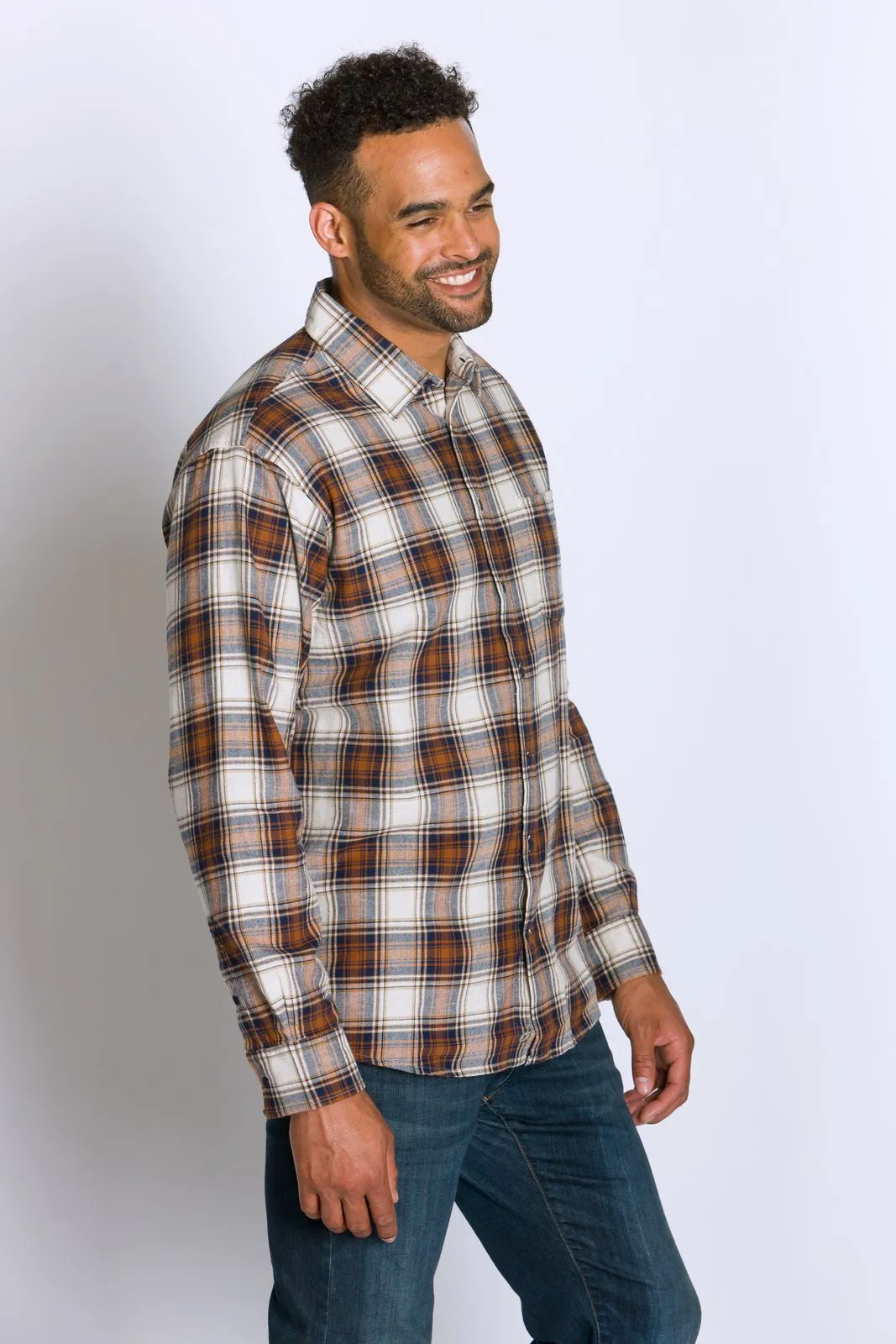 Collins | Men's Plaid Woven Shirt sold by Ably Apparel product image thumbnail 2
