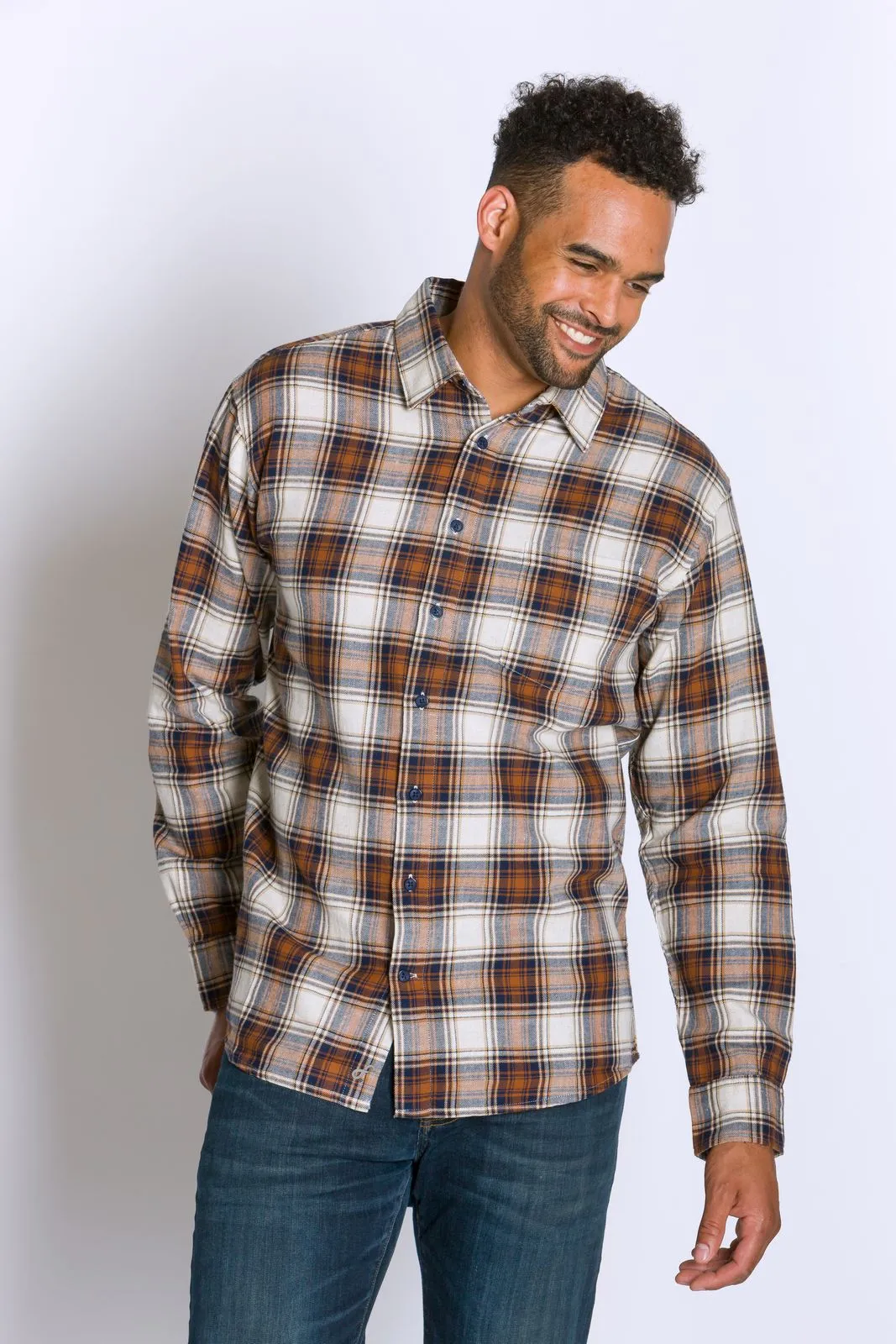 Collins | Men's Plaid Woven Shirt sold by Ably Apparel
