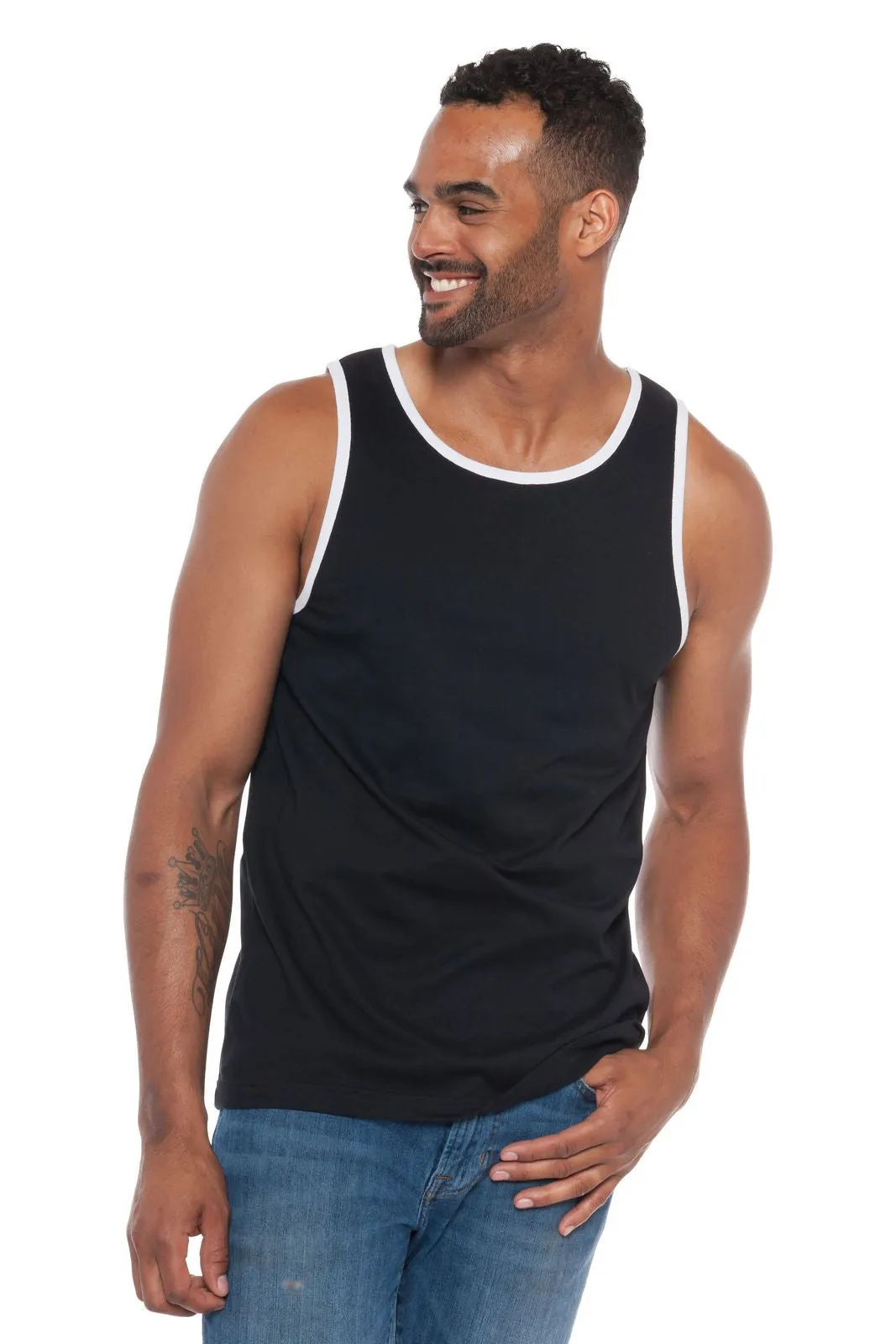 Captain | Men's Classic Tank sold by Ably Apparel product image thumbnail 3