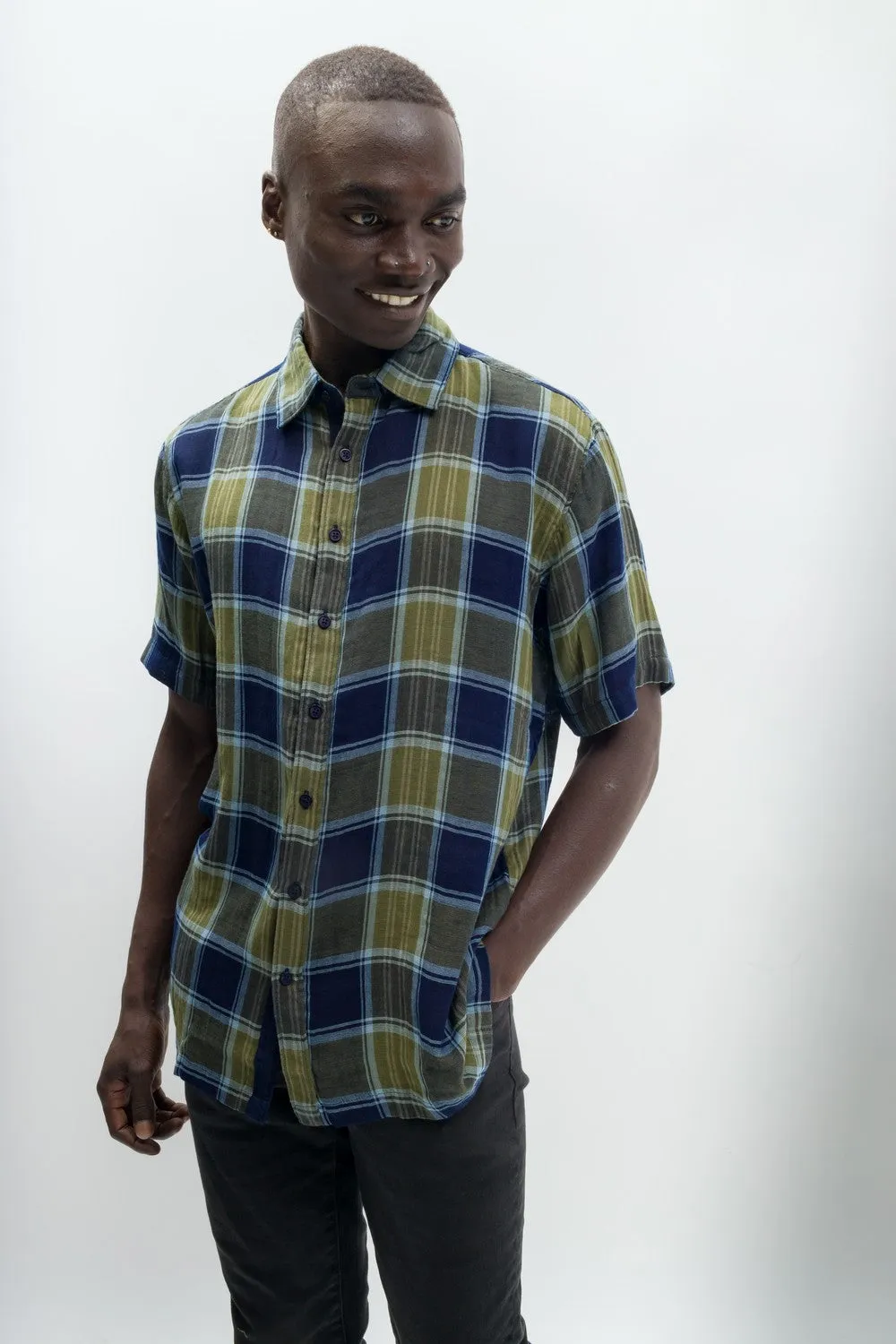 Taylor | Men's Anti-Stain Double Woven Cotton Gauze Shirt sold by Ably Apparel
