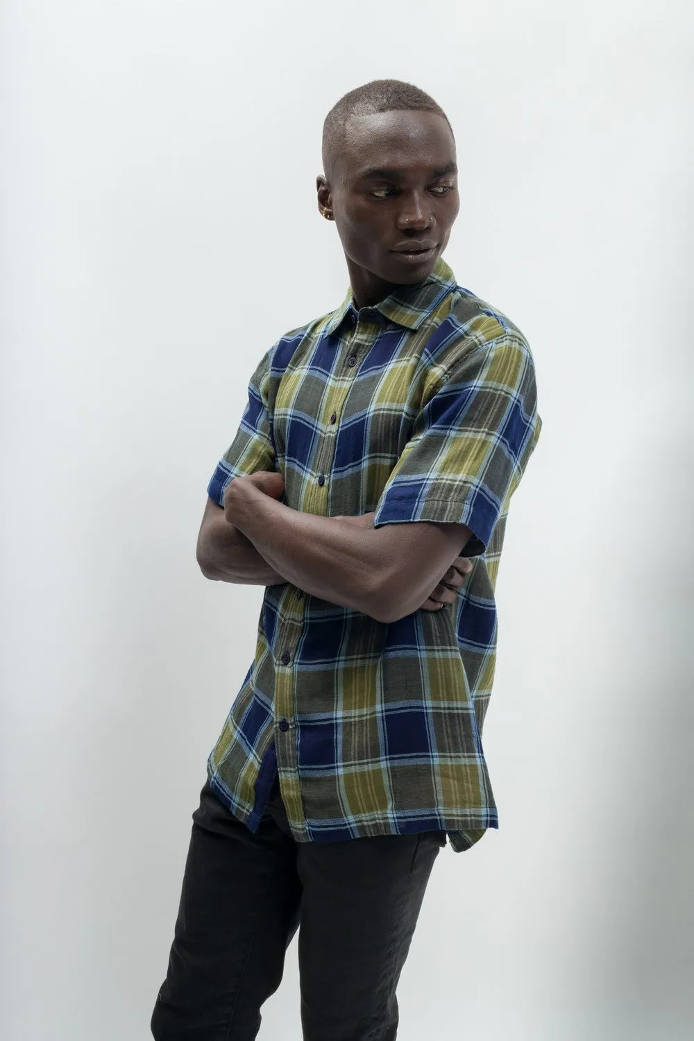 Taylor | Men's Anti-Stain Double Woven Cotton Gauze Shirt sold by Ably Apparel product image thumbnail 4