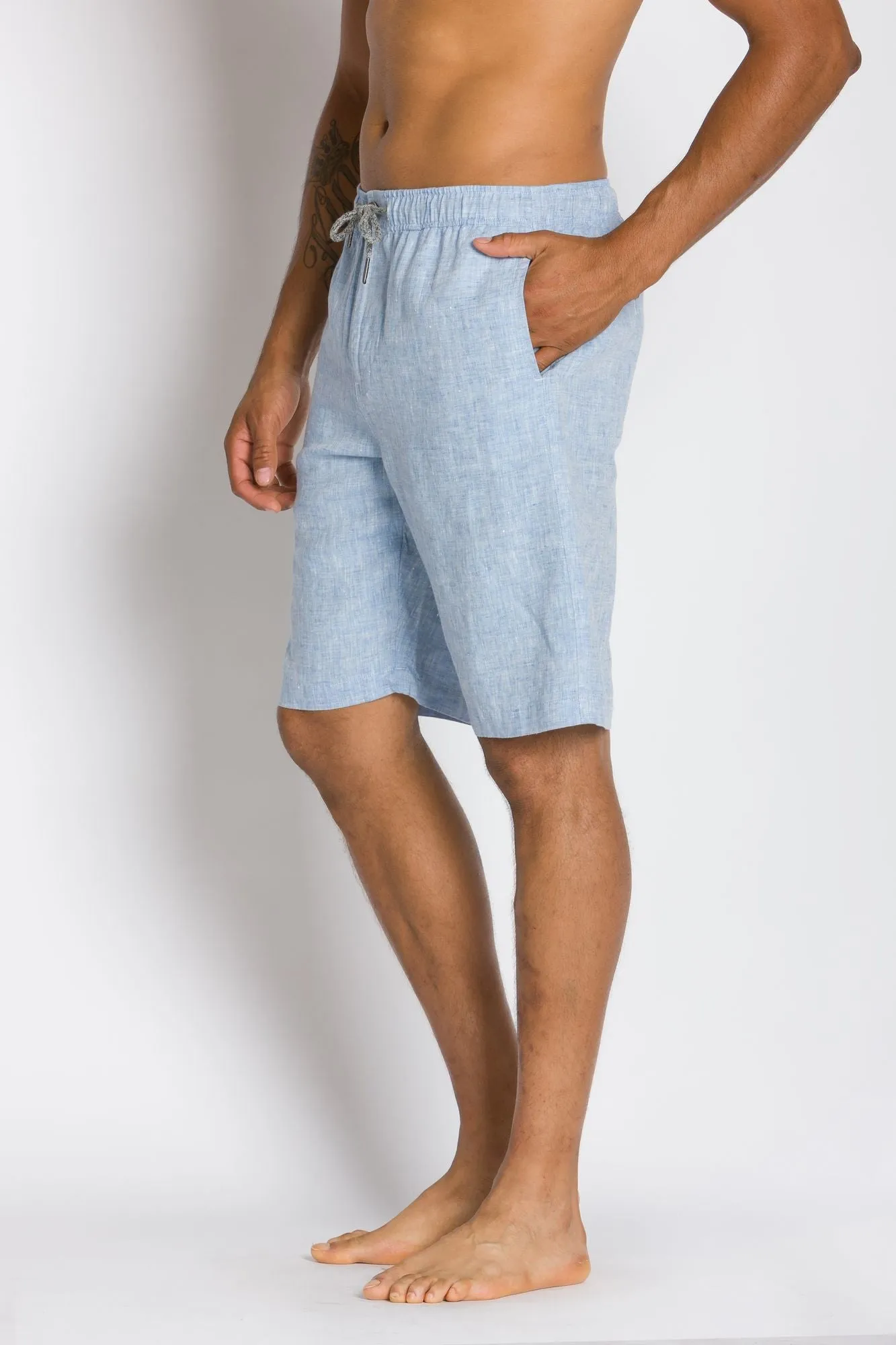 Tucker | Men's Linen Shorts sold by Ably Apparel product image thumbnail 2