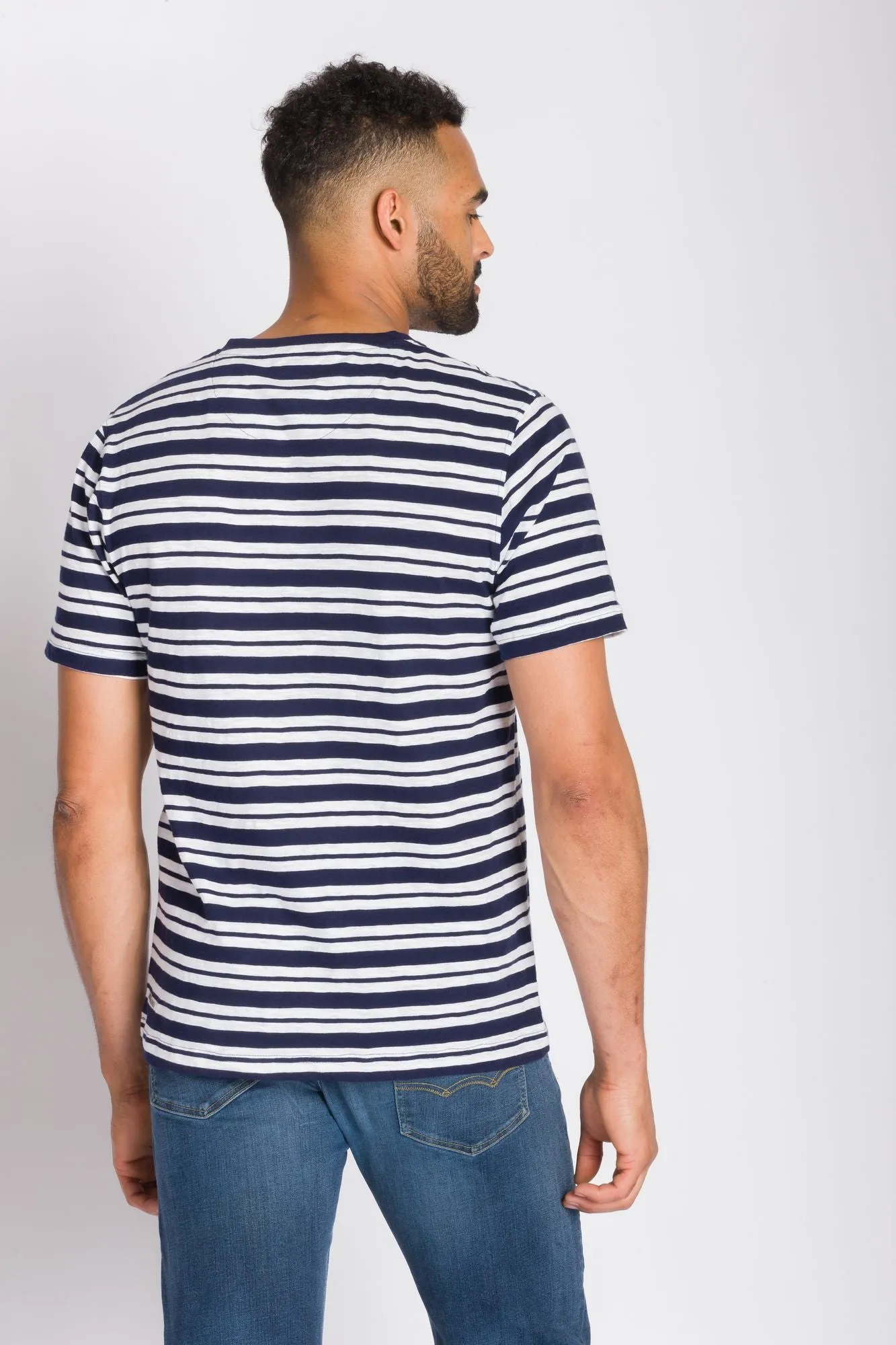 Voyager | Men's Slub V-Neck Shirt sold by Ably Apparel product image thumbnail 3