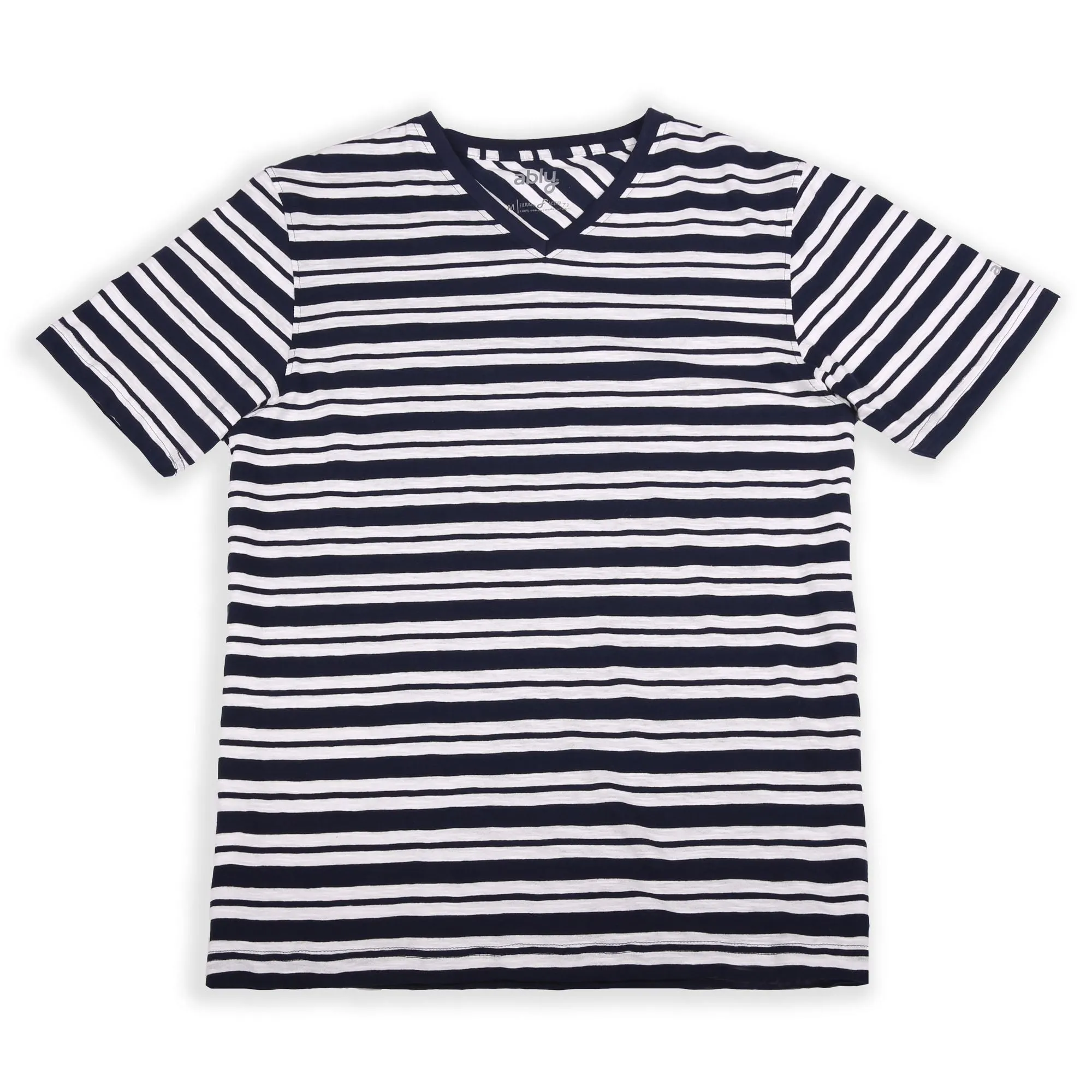Voyager | Men's Slub V-Neck Shirt sold by Ably Apparel product image thumbnail 4