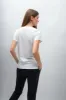 Scarlett | Women's Anti-Stain Linen Cotton Blend V-Neck T-Shirt sold by Ably Apparel