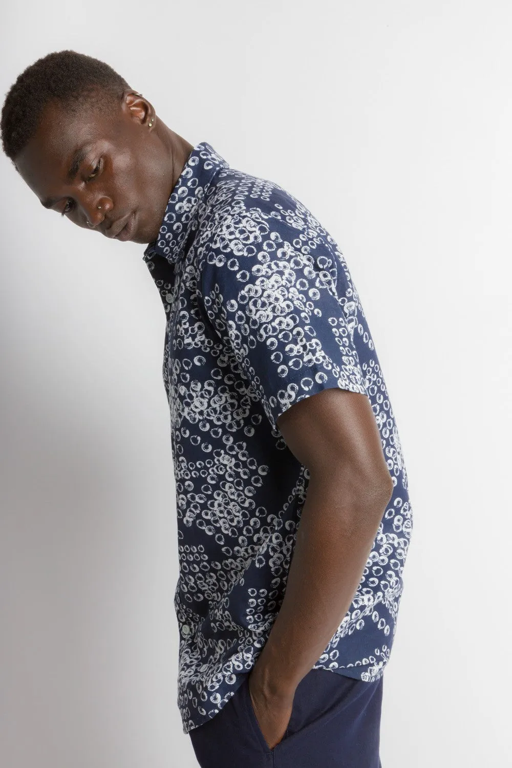 Don Ho | Men's Bubble Print Shirt sold by Ably Apparel product image thumbnail 3