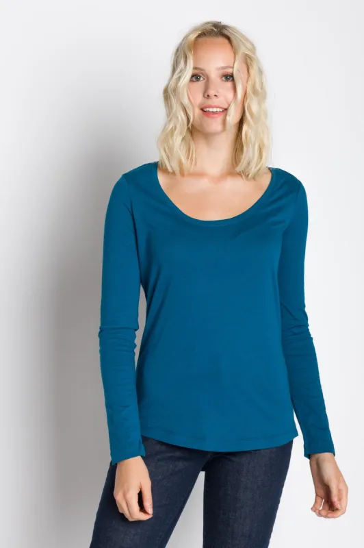 Pamela | Women's Long Sleeve Crew Neck sold by Ably Apparel