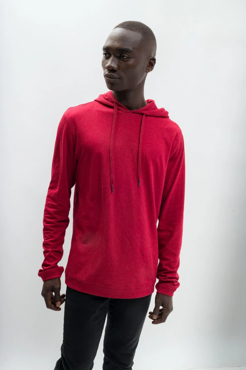 Waverunner | Men's Anti-Stain Linen Cotton Blend Lightweight Hoodie sold by Ably Apparel product image thumbnail 5