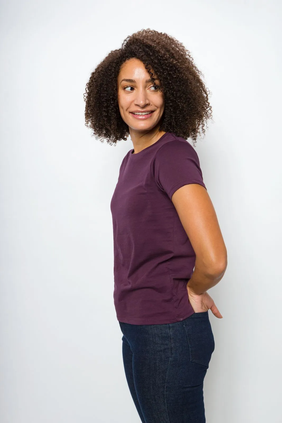 Daffodil Unbranded | Women's Anti-Stain Logo-less Pocket-less Tee sold by Ably Apparel product image thumbnail 5