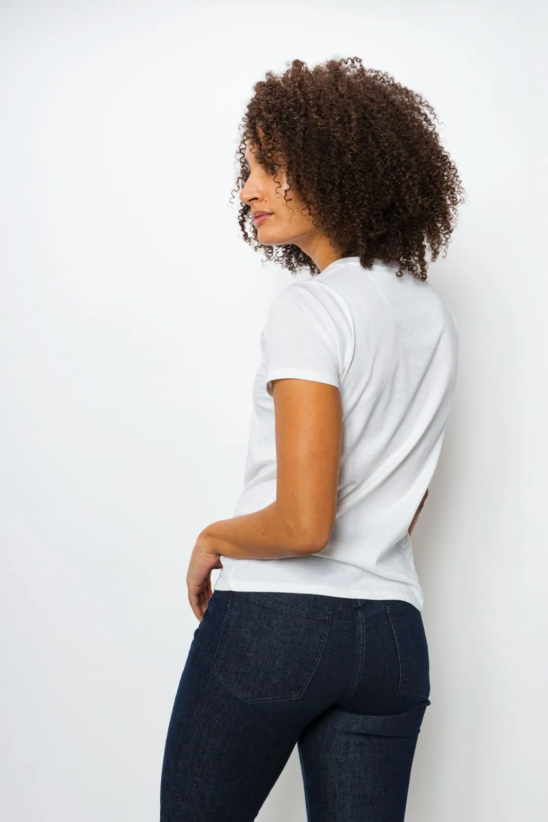 Daffodil Unbranded | Women's Anti-Stain Logo-less Pocket-less Tee sold by Ably Apparel product image thumbnail 2