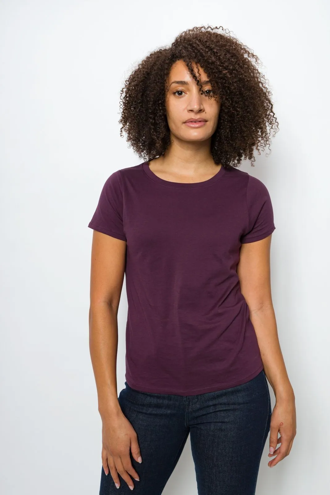 Daffodil Unbranded | Women's Anti-Stain Logo-less Pocket-less Tee sold by Ably Apparel product image thumbnail 4