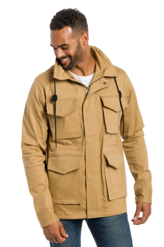 Bear | Men's Hooded Field Jacket sold by Ably Apparel
