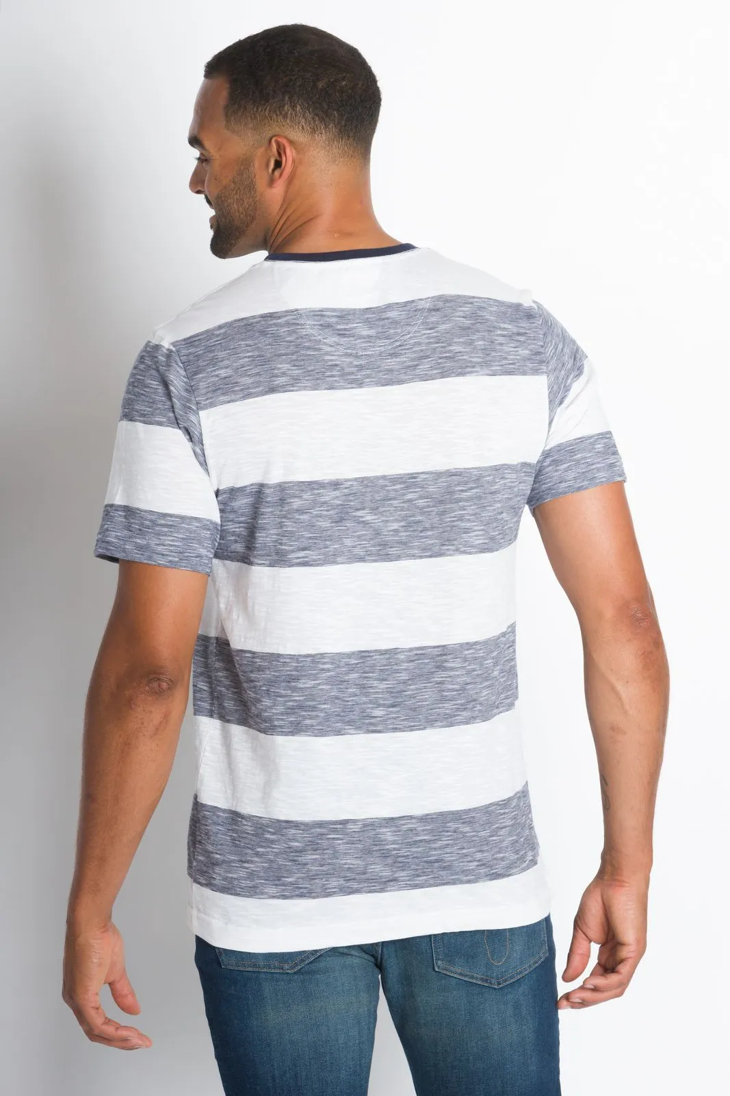 Nishant | Men's Cotton Slub Short Sleeve Top sold by Ably Apparel product image thumbnail 3