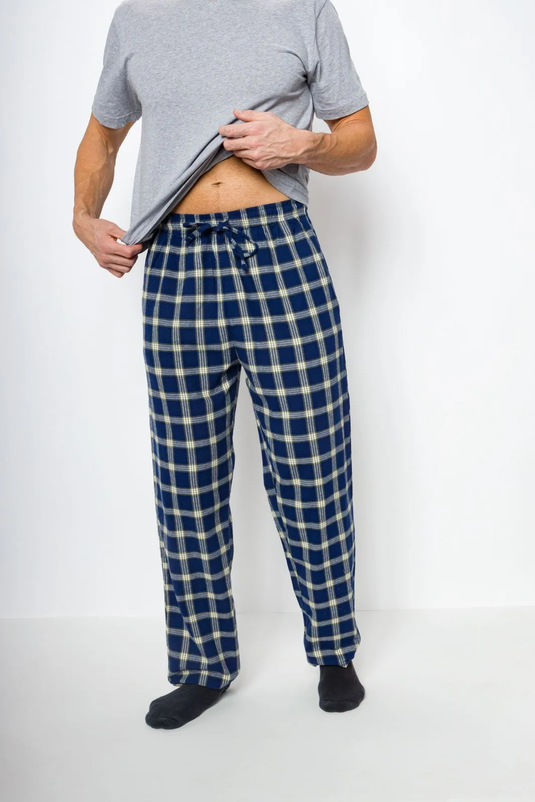 Ollie | Men's Flannel Lounge Pants sold by Ably Apparel