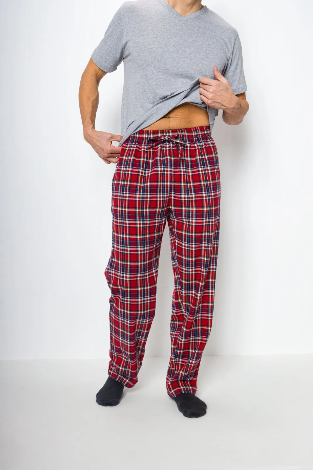 Ollie | Men's Flannel Lounge Pants sold by Ably Apparel product image thumbnail 4