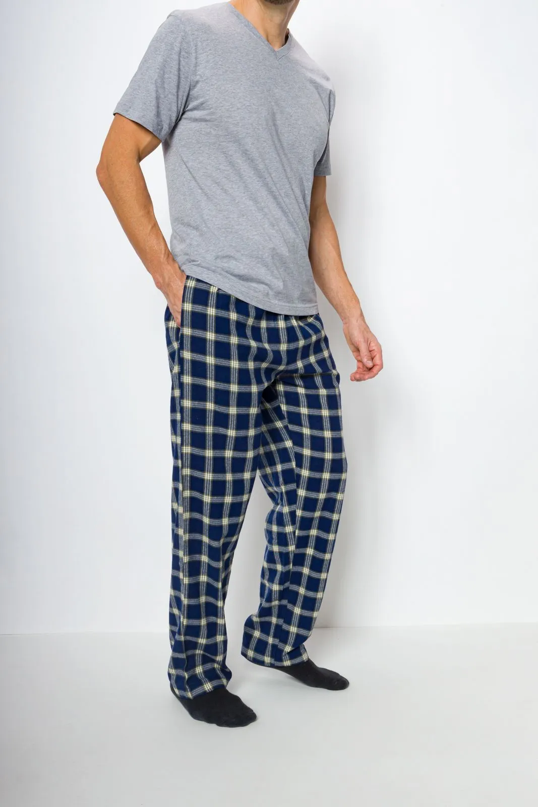 Ollie | Men's Flannel Lounge Pants sold by Ably Apparel product image thumbnail 2