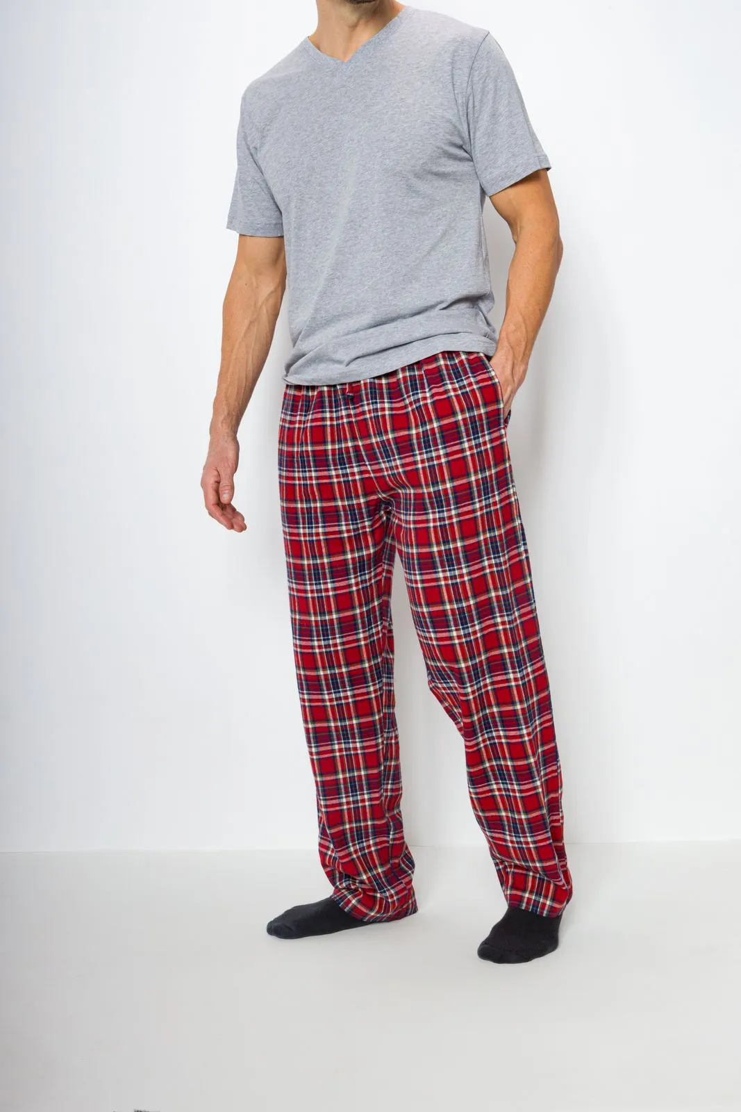 Ollie | Men's Flannel Lounge Pants sold by Ably Apparel product image thumbnail 5