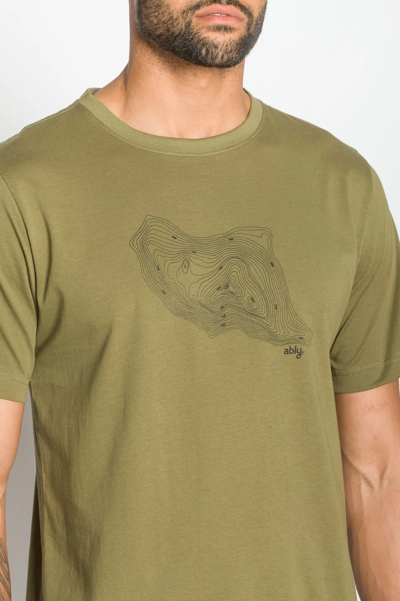 Topo Mountain - Whatever Proof<sup>TM</sup> | Men's Imprinted T-Shirt sold by Ably Apparel product image thumbnail 3