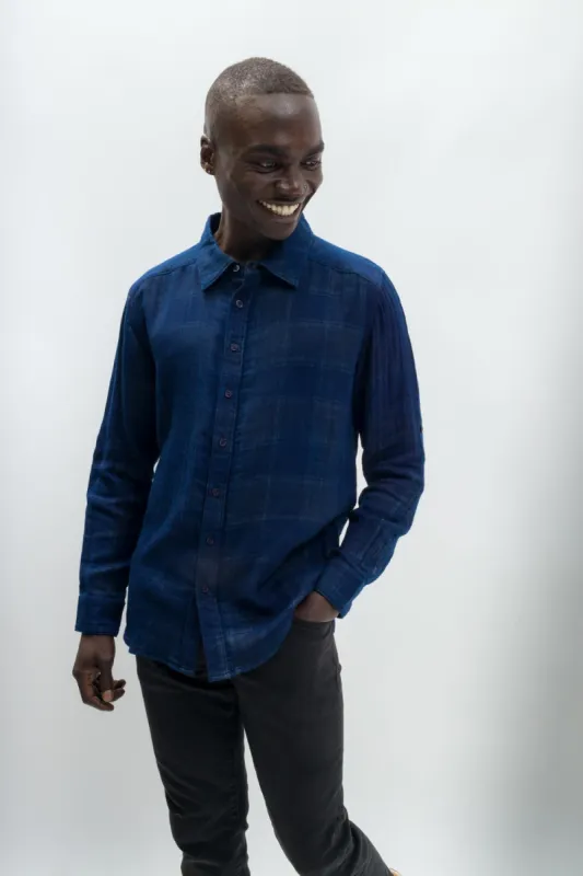 Hank | Men's Anti-Stain Double Woven Cotton Gauze Shirt sold by Ably Apparel