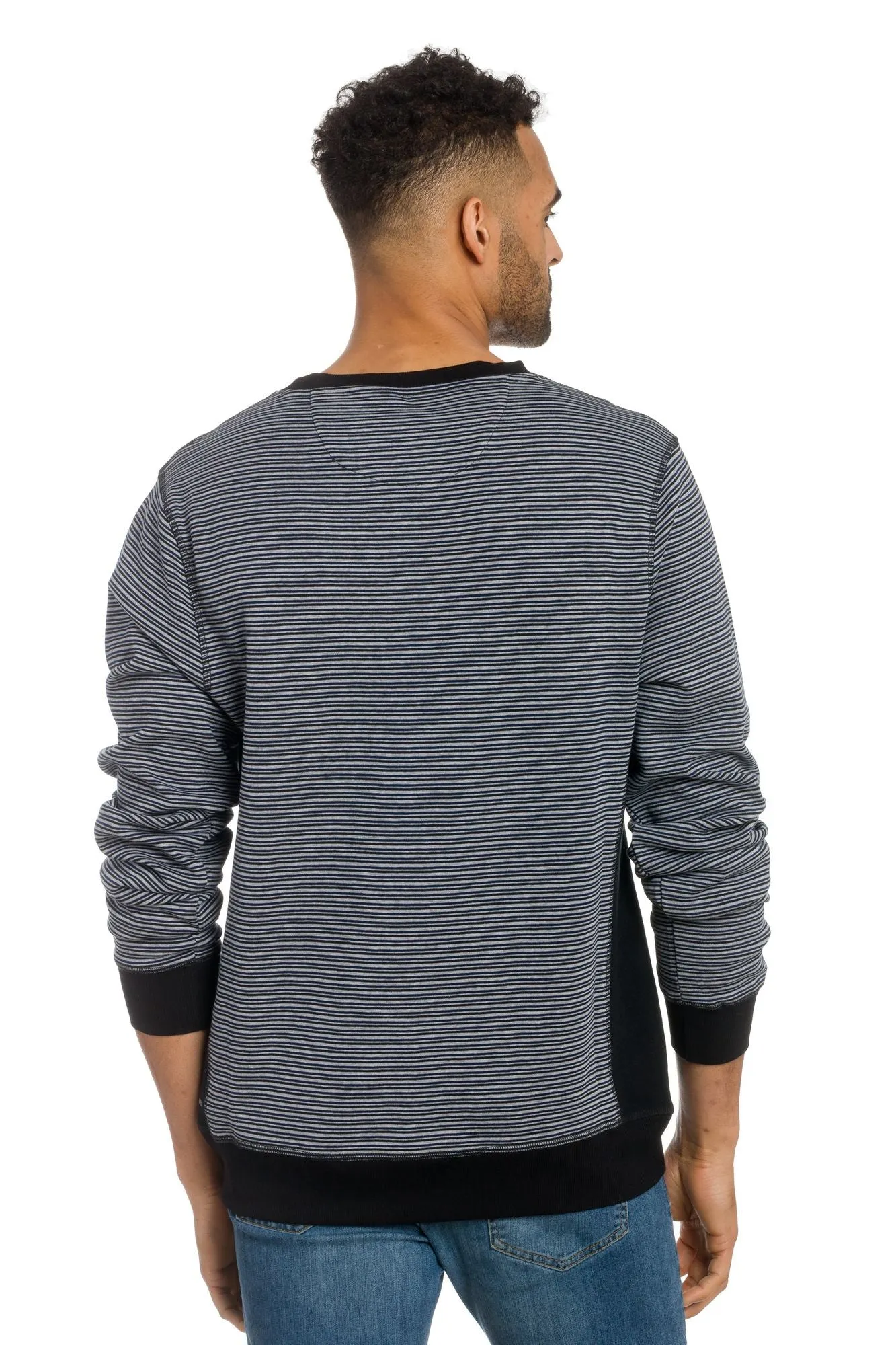 Deetz | Men's Plaited Sweatshirt sold by Ably Apparel product image thumbnail 5