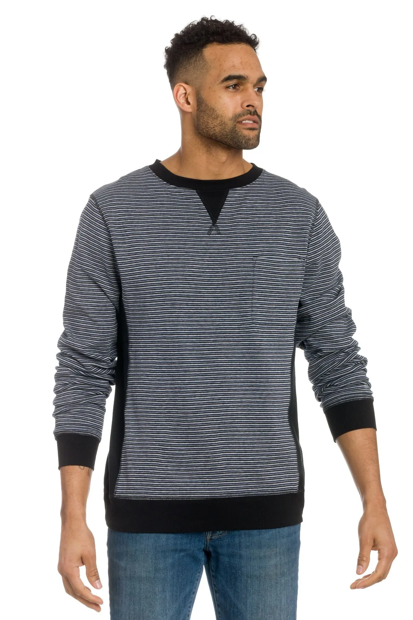 Deetz | Men's Plaited Sweatshirt sold by Ably Apparel product image thumbnail 4