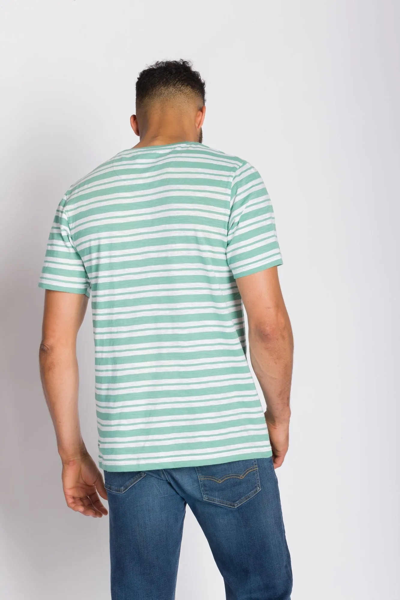 Globetrotter | Men's Short Sleeve Jersey T-Shirt sold by Ably Apparel product image thumbnail 3
