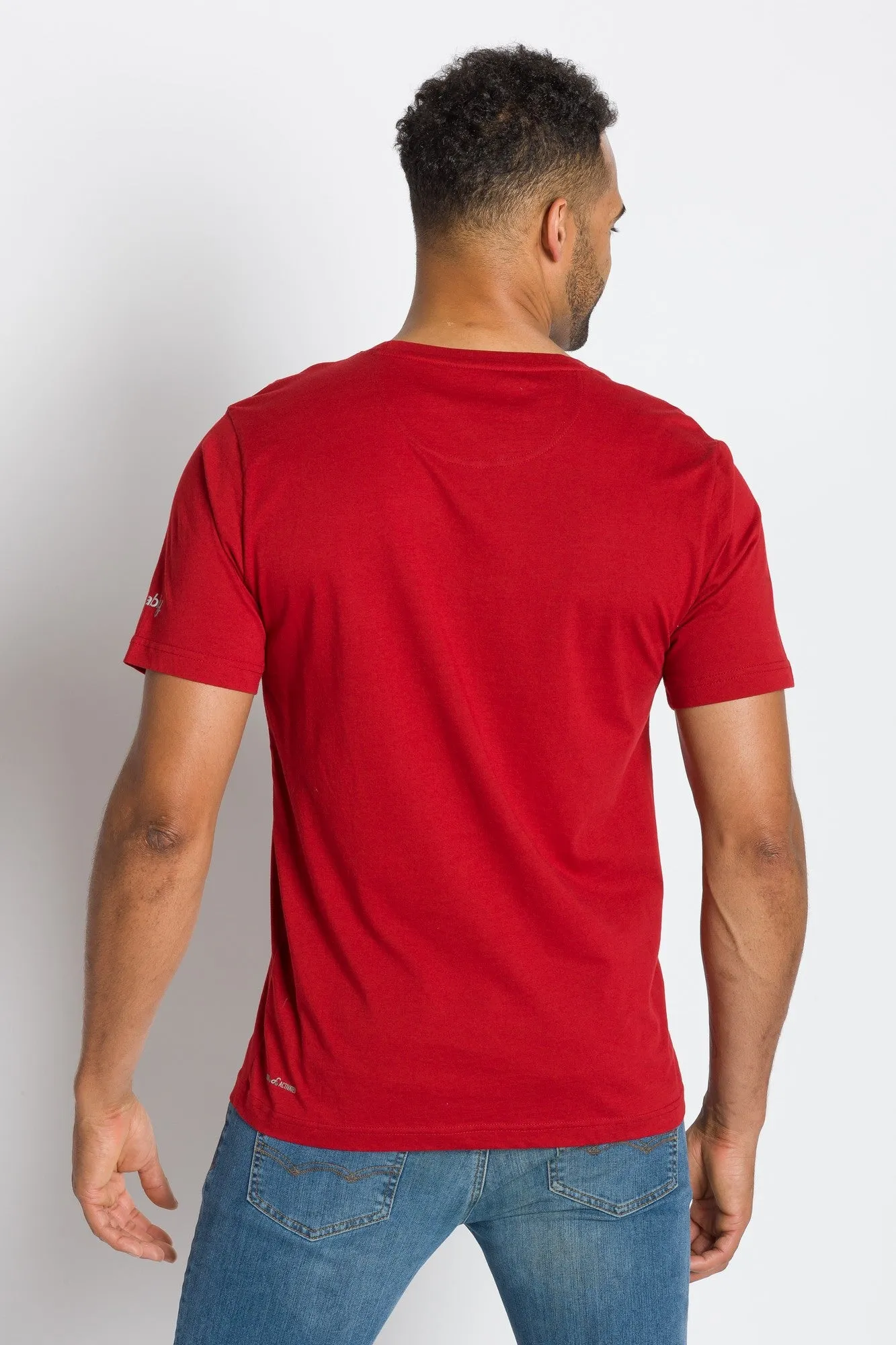Tourist | Men's Anti-Stain Pocket-less Tee sold by Ably Apparel product image thumbnail 3