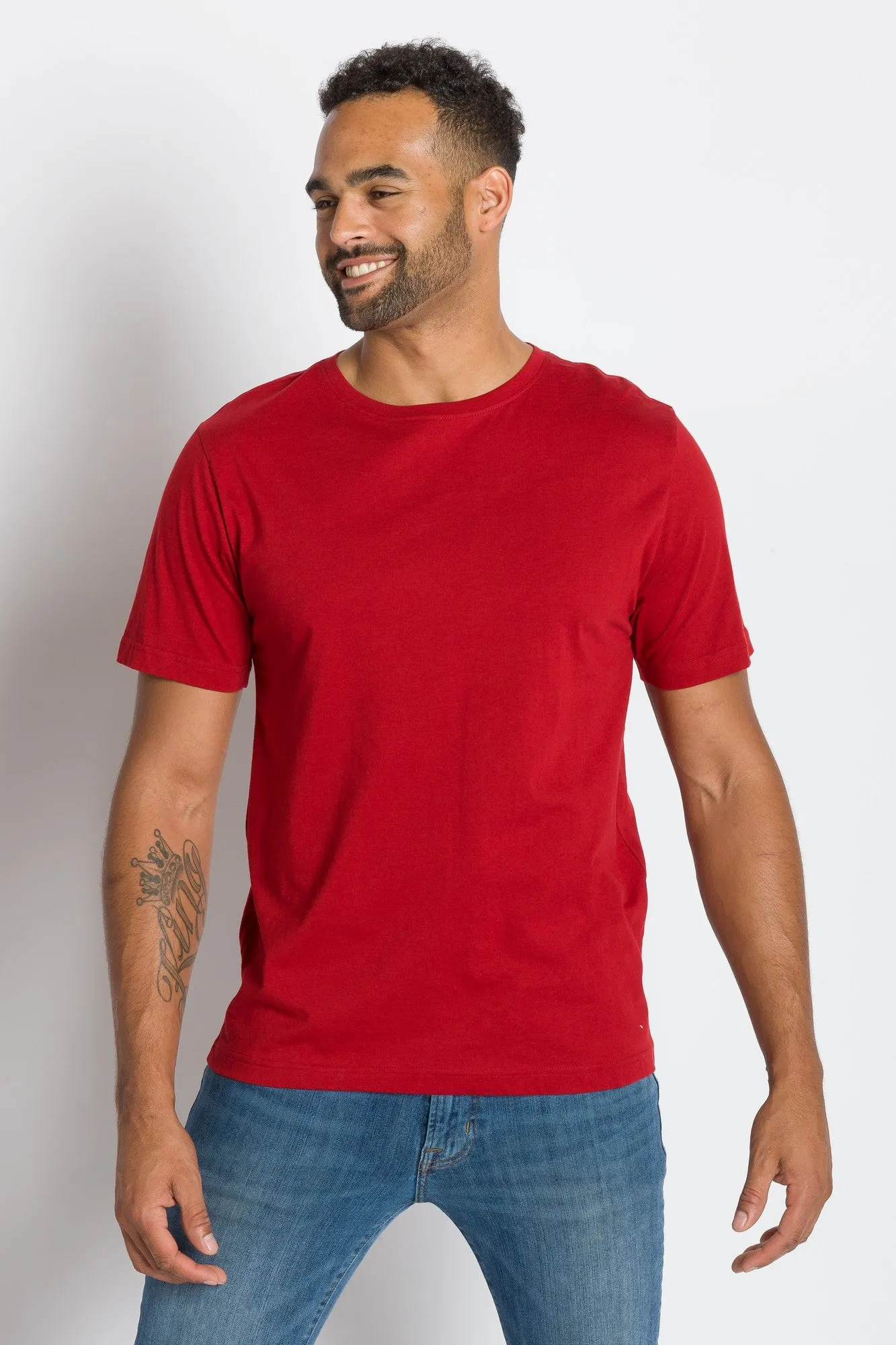 Tourist | Men's Anti-Stain Pocket-less Tee sold by Ably Apparel