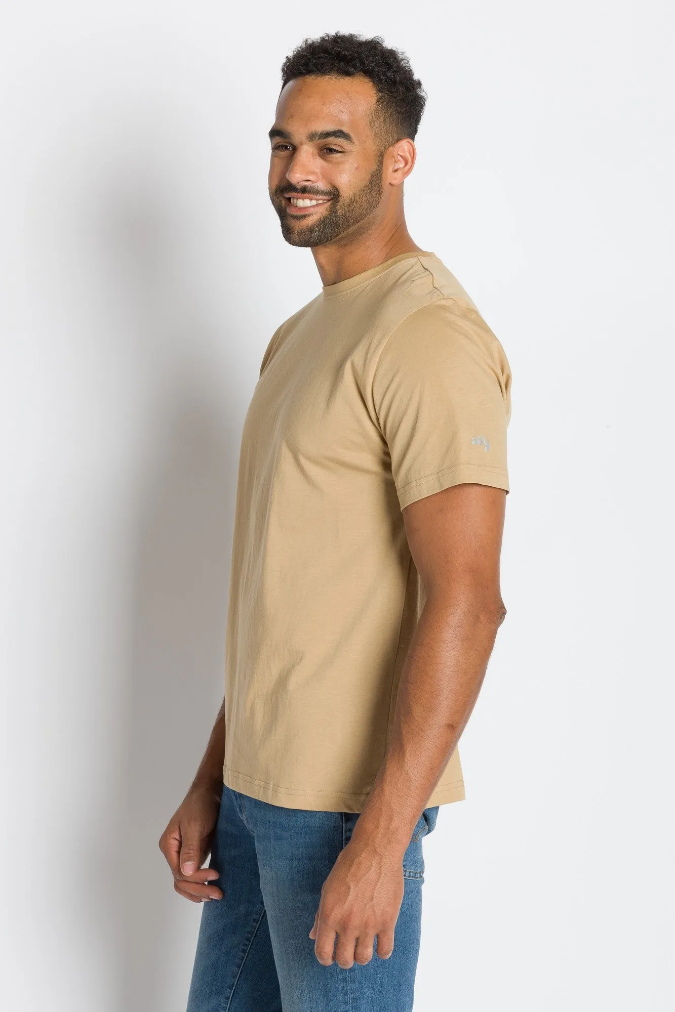 Tourist | Men's Anti-Stain Pocket-less Tee sold by Ably Apparel product image thumbnail 5